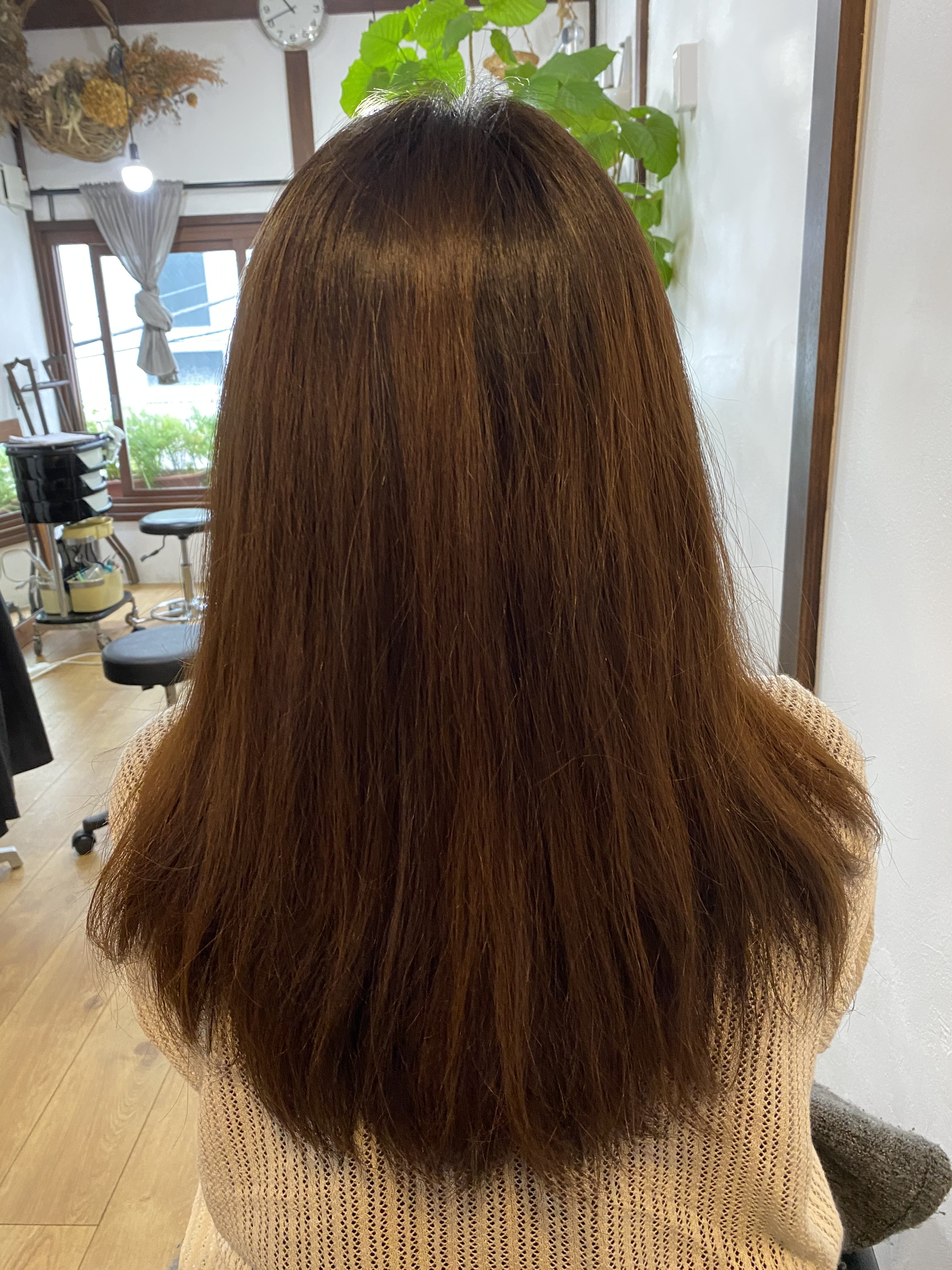 この時期は特に多い!【ギリギリ結べる長さ】にバッサリ切りました | 北千住の美容室・ヘアサロン | pejite